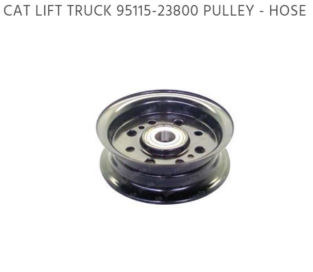 POLEA DE PISTON CENTRAL DOBLE NISSAN MITSUBISHI CATERPILLAR