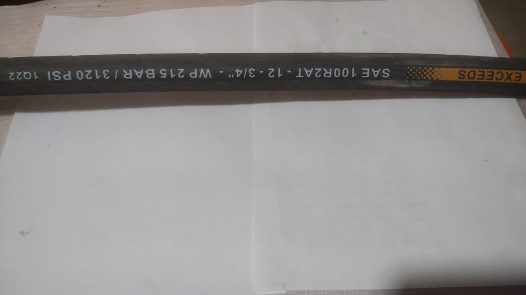 MANGUERA HIDRAULICA SAE 100R2AT #12 3/4" WP 215 BAR/3120 PSI