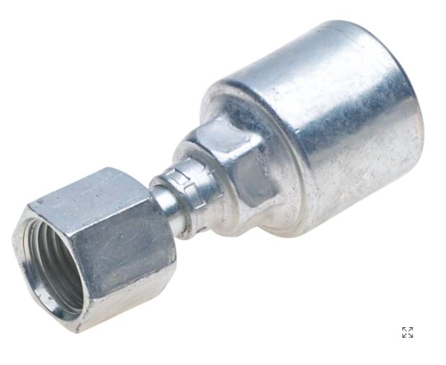 CRIMPABLE HEMBRA CARAPLANA #8 CONEXION A 5/8"