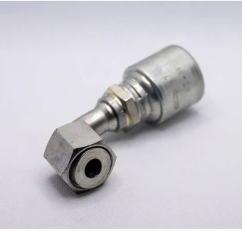 CRIMPABLE CODO 90° CARA PLANA HEMBRA #8 A 5/8"