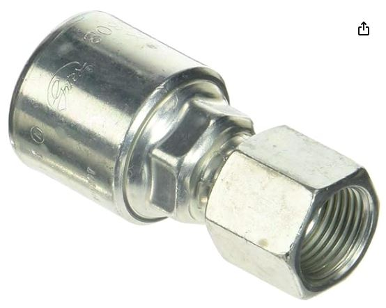 CRIMPABLE HEMBRA JIC #8 CONEXION A 1/2"