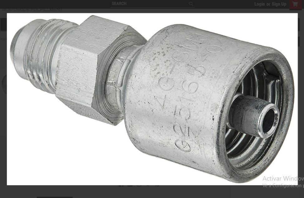 CRIMPABLE MACHO JIC #6 CONEXION A 1/4"