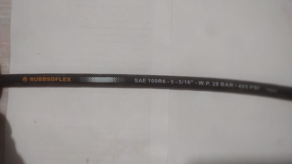 MANGUERA HIDRAULICA SAE 100R6 #5 5/16" WP 28 BAR/405 PSI