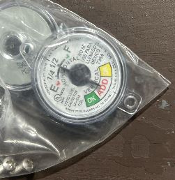 [CART] CARATULA P/MEDIDOR ROSCADO CON TORNILLOS P/TANQUE DE