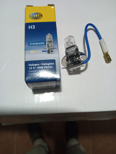 [7501748615912] FOCO HALOGENO HELLA H3 55W