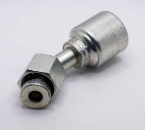 [8G-8FFORX45] CRIMPABLE CODO 45° CARA PLANA HEMBRA #8 A 1/2"