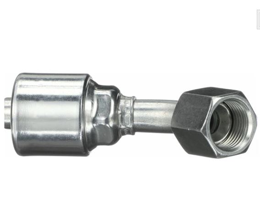 [6G-8FJX45] CRIMPABLE HEMBRA JIC 45° #6 CONEXION A 1/2"