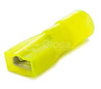 [04226] TERMINAL DE INSTALACION HEMBRA AISLADA AMARILLA