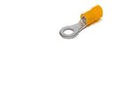 [18-ITM6Y] TERMINAL DE INSTALACION AISLADA REDONDA DE OJO AMARILLO 1/4