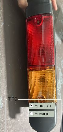 [56630-26600-71-IZQ] CALAVERA TRASERA TOYOTA IZQUIERDA